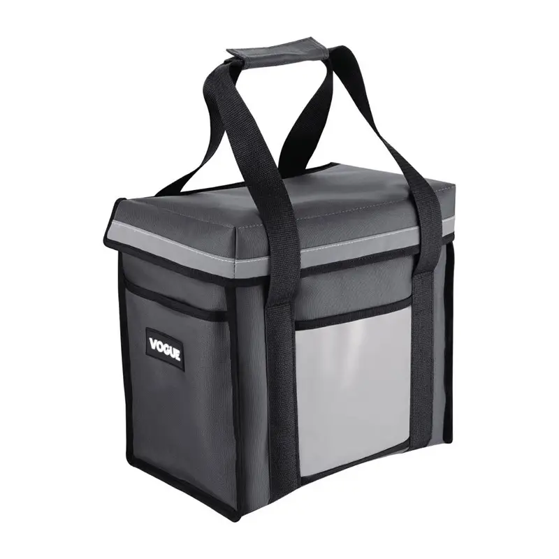 Sac de livraison isotherme chargement par le haut Vogue gris 330 x 230 x 330 mm Authentique