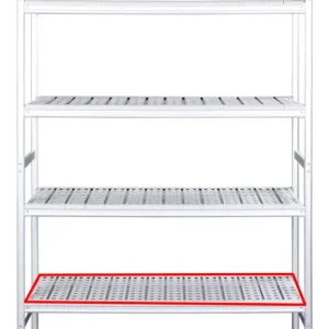 SARO Étagère en alu avec grilles en plastique 475 x 798 mm Nouvel Arrivage