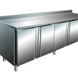 Affaire À Saisir Table réfrigérée SARO, 4 portes + rebord modèle SNACK 4200 TN