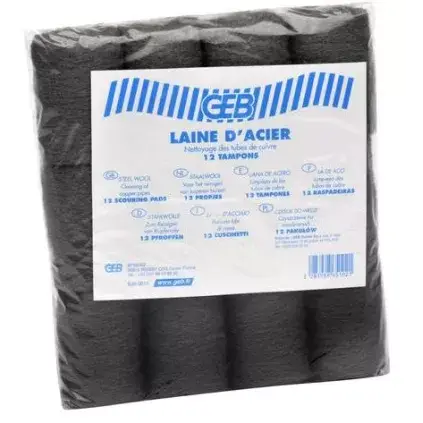 Expédié Aujourd'hui Laine Acier Doux X 12 pièces